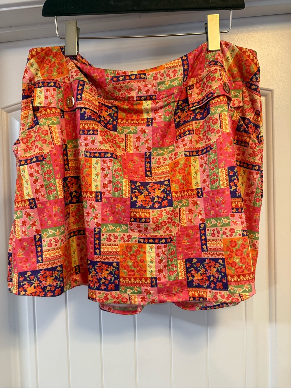 Women’s Floral Patchwork Skort